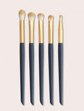 Beauty Eyeshadow Makeup Brush Set - 5 Pcs