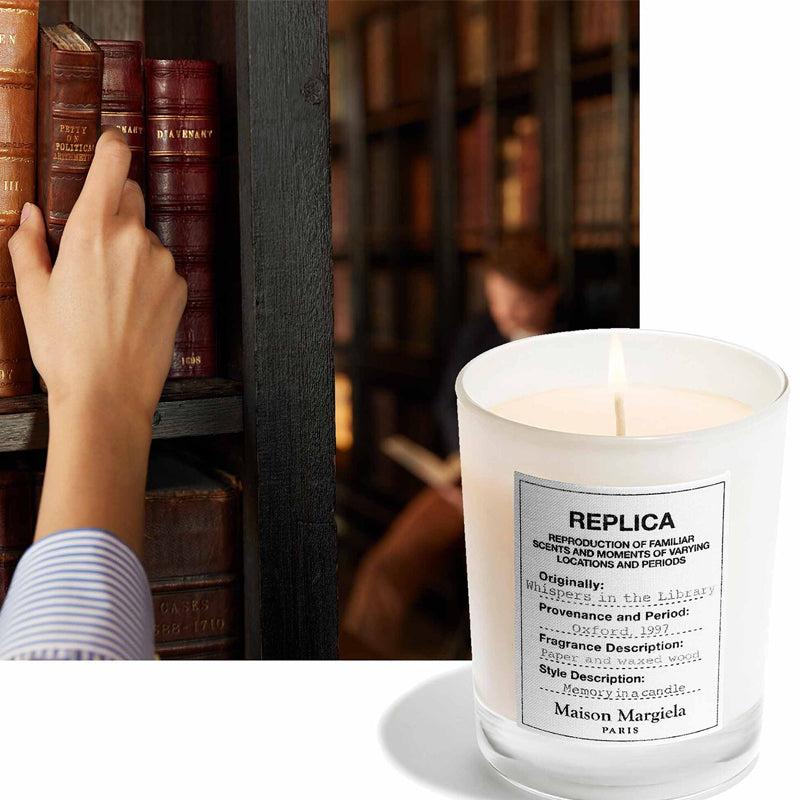 Maison Margiela Replica Whispers In The Library Scented Candle - 165 g