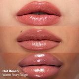 Kosas Wet Stick Moisturizing Shiny Sheer Lipstick - Hot Beach - Warm Rosy Beige