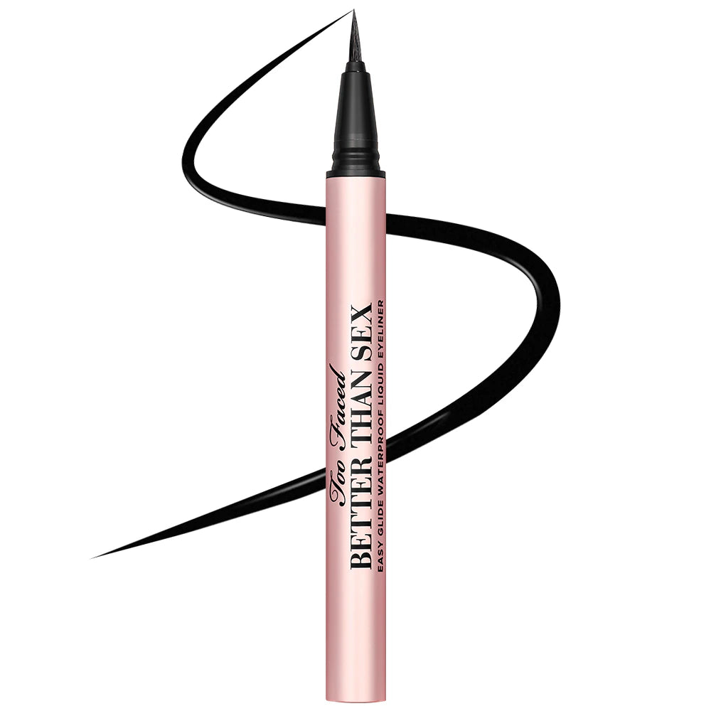 Too Faced Better Than Love Easy Glide Waterproof Liquid Eyeliner - Deepest Black