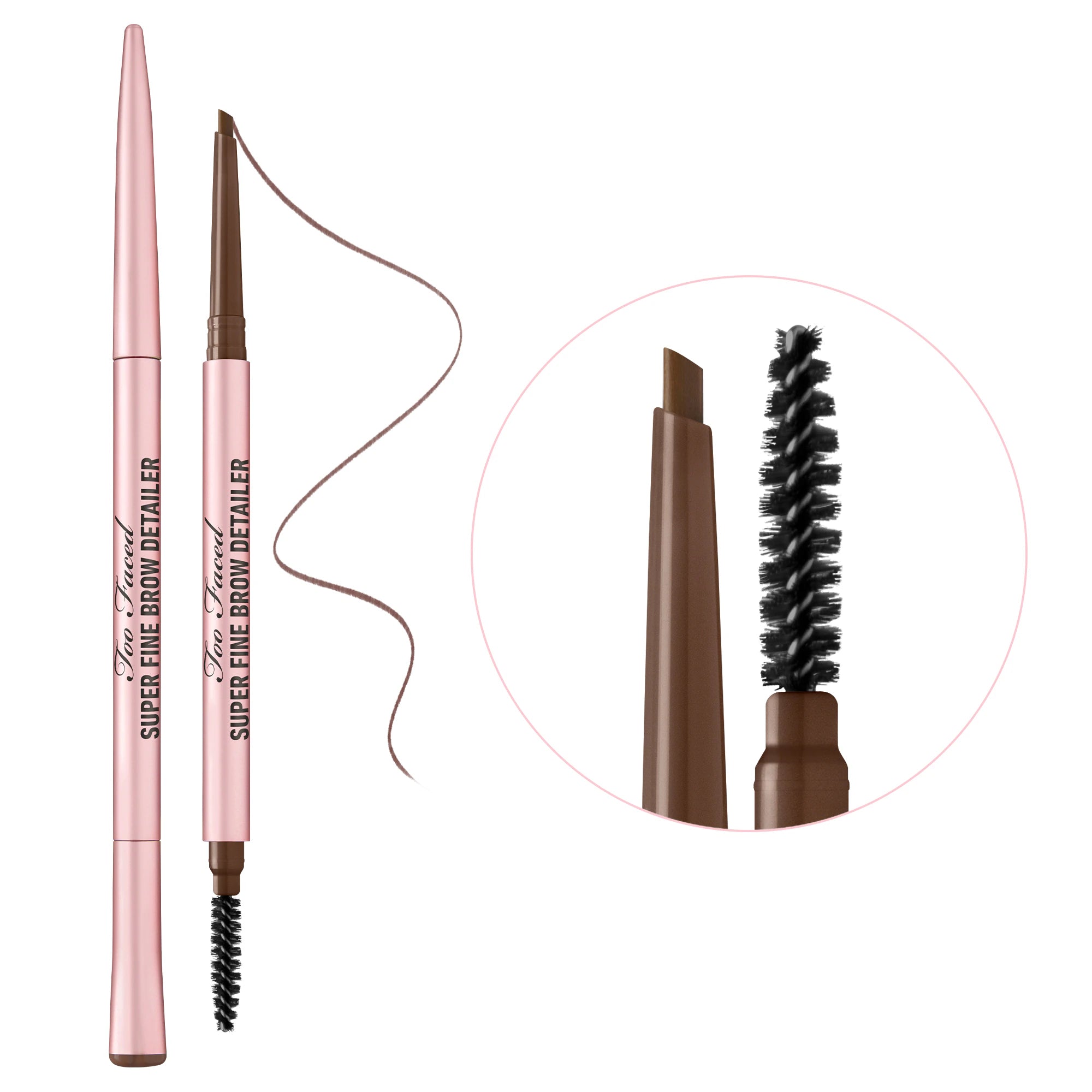 Too Faced Super Fine Brow Detailer - Dark Brown