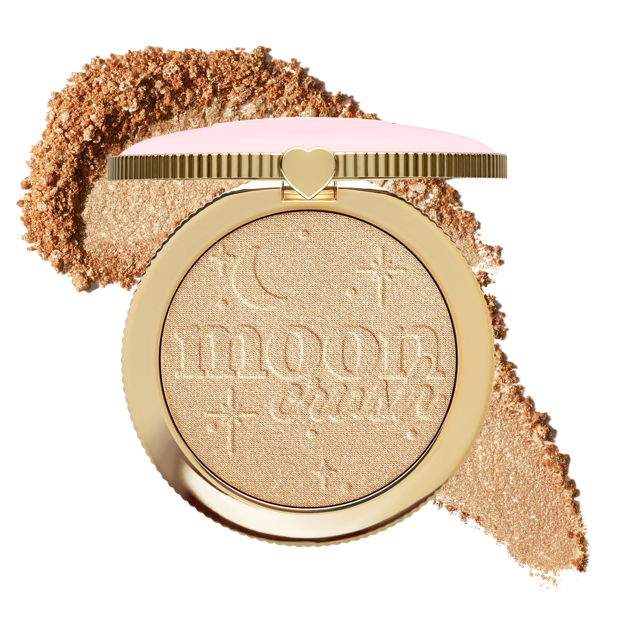 Too Faced Moon Crush Highlighter - Sheer Glossy Multi-Use Powder - Shooting Star