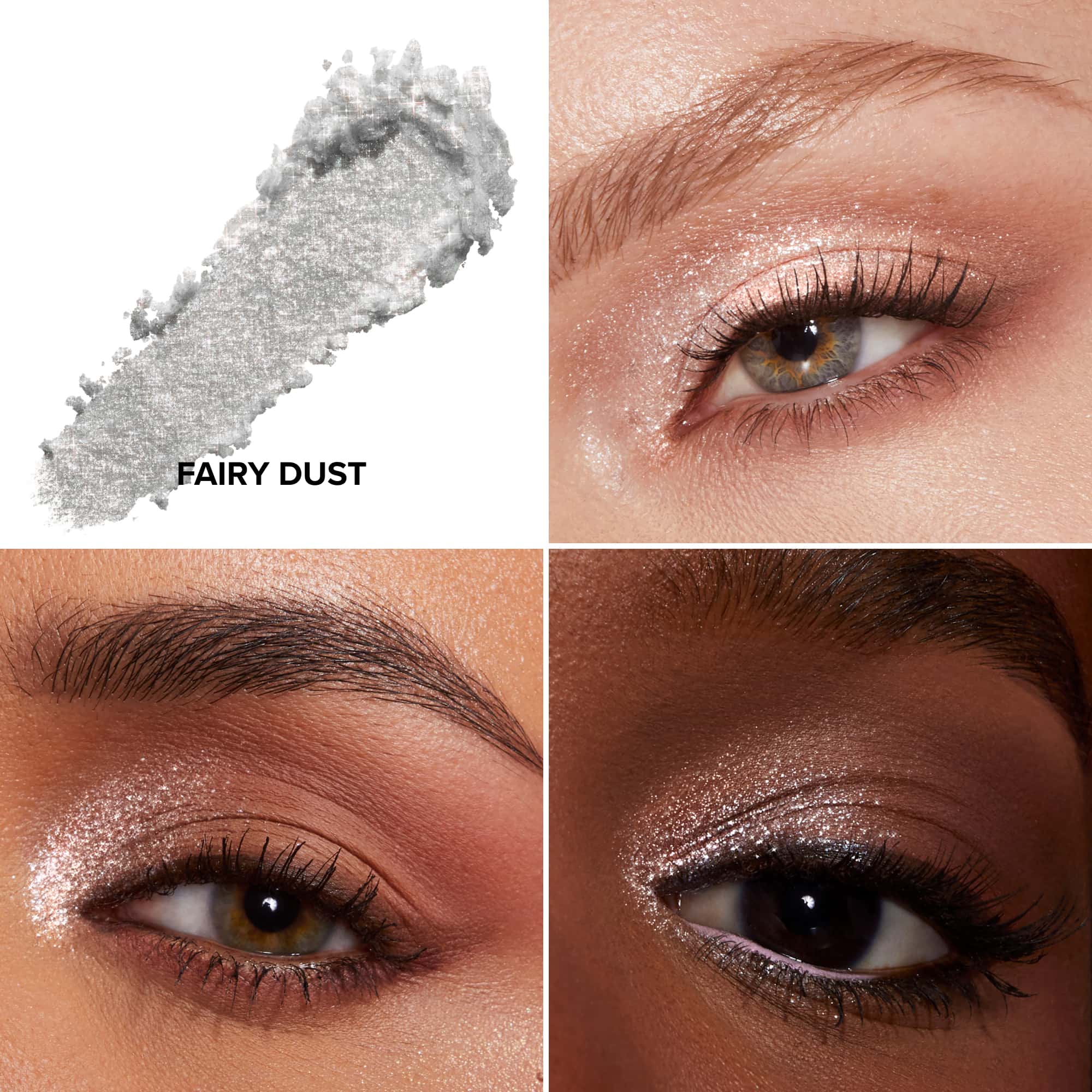 Too Faced Disco Crush High Shine Glitter Eye Shadow + Face Sparkle - Fairy Dust