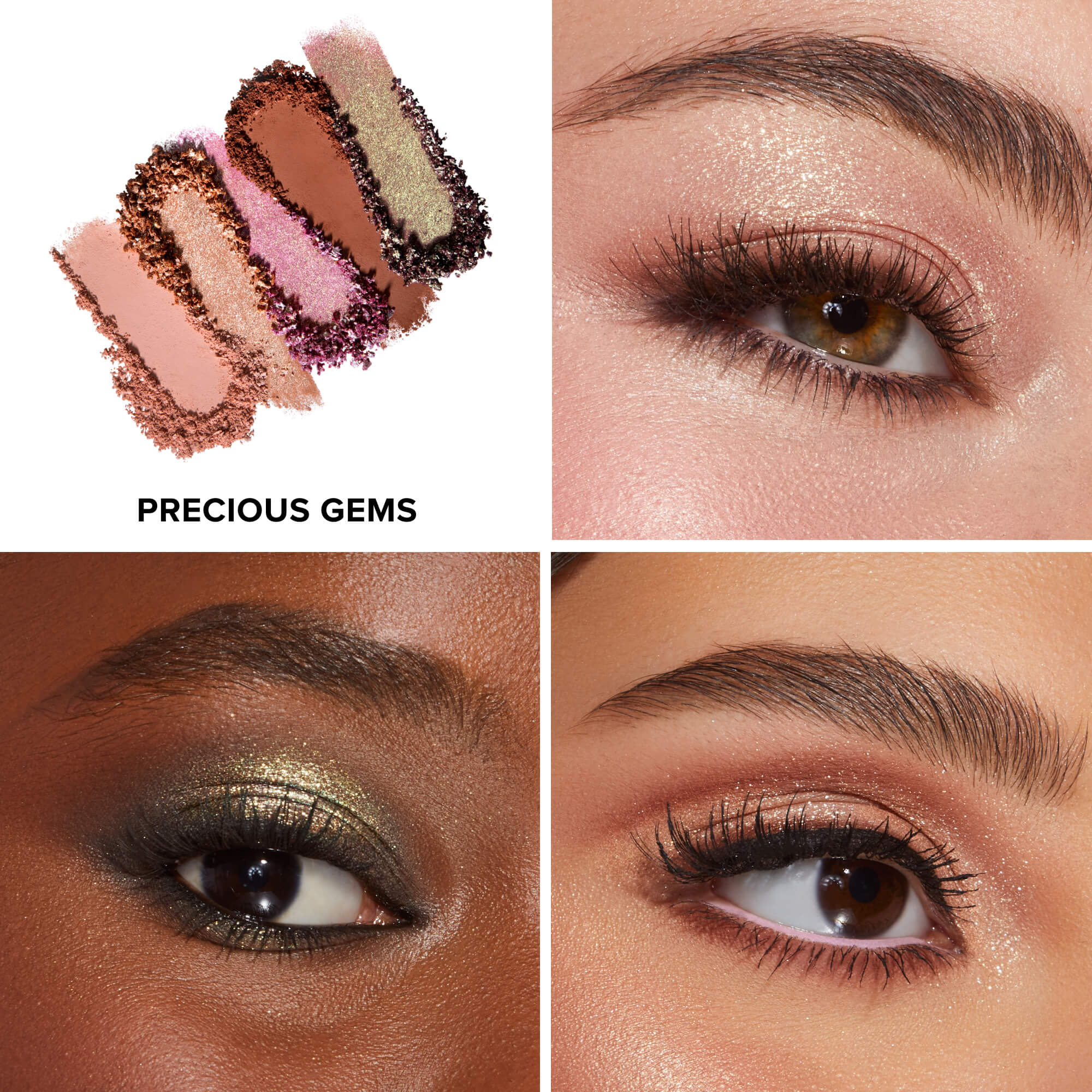 Too Faced Precious Gems Eye Shadow Palette - Multicolor