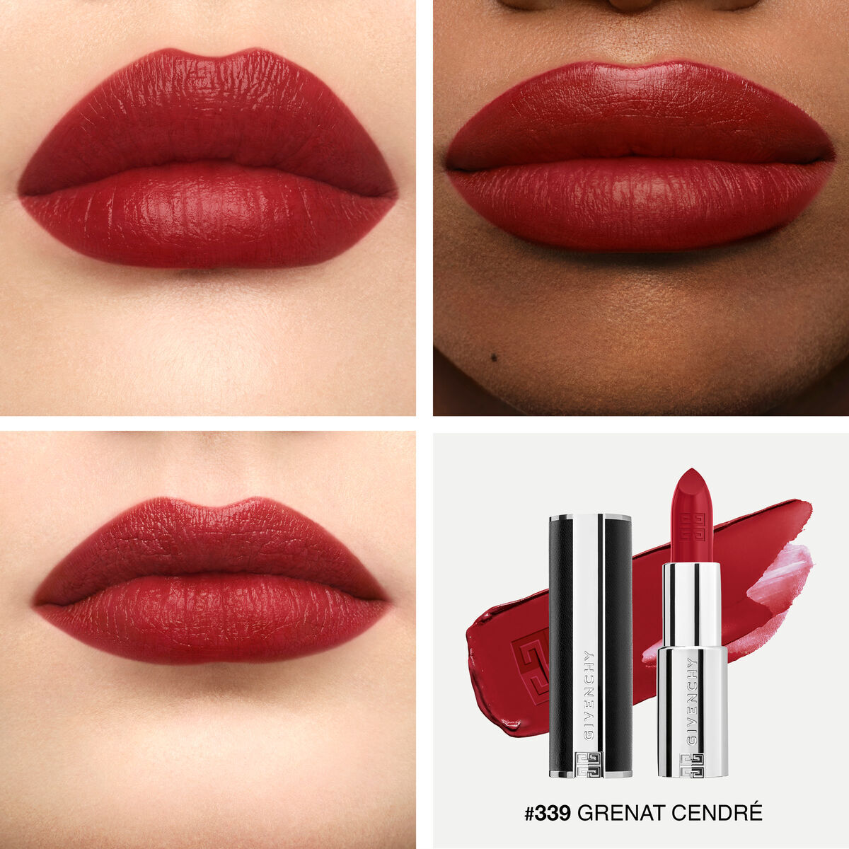 Givenchy Le Rouge Interdit Intense Silk Lipstick 3.4 g -  Grenat Cendré