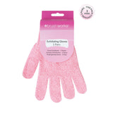 Brush Works Bath Exfoliating Gloves-3 Pack