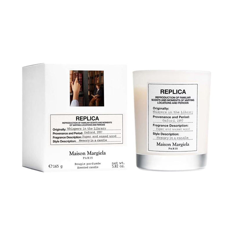 Maison Margiela Replica Whispers In The Library Scented Candle - 165 g