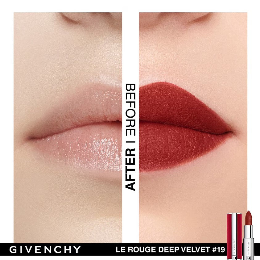 Givenchy Le Rouge Deep Velvet Lipstick 3.4 g - N° 19 Rouge Santal