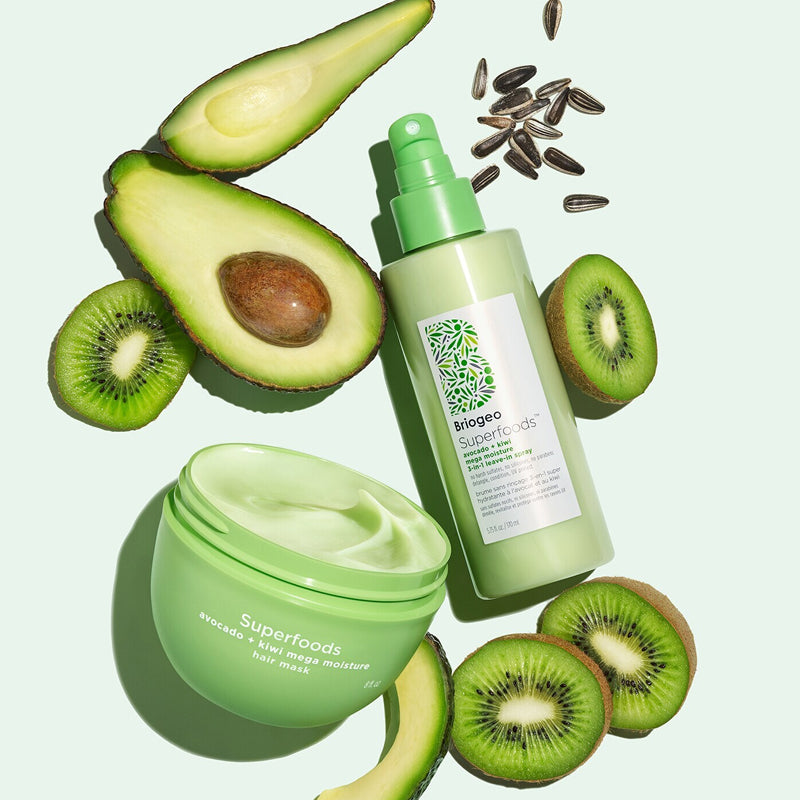 Briogeo Superfoods Avocado + Kiwi Mega Moisture 3-in-1 Leave-In Spray - 170 ml