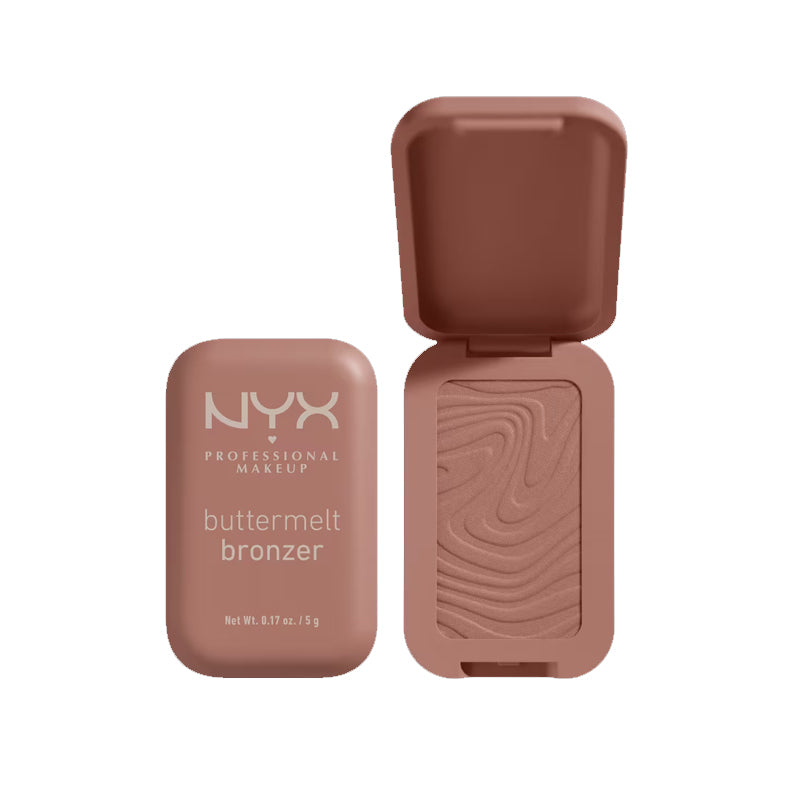 NYX Professional Makeup Buttermelt Powder Bronzer - Deserve Butta – 5 g