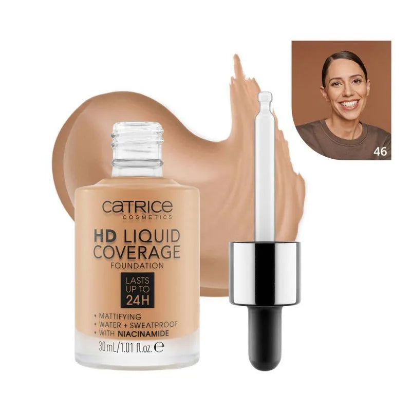 Catrice Hd Liquid Coverage Foundation - 046 Nude