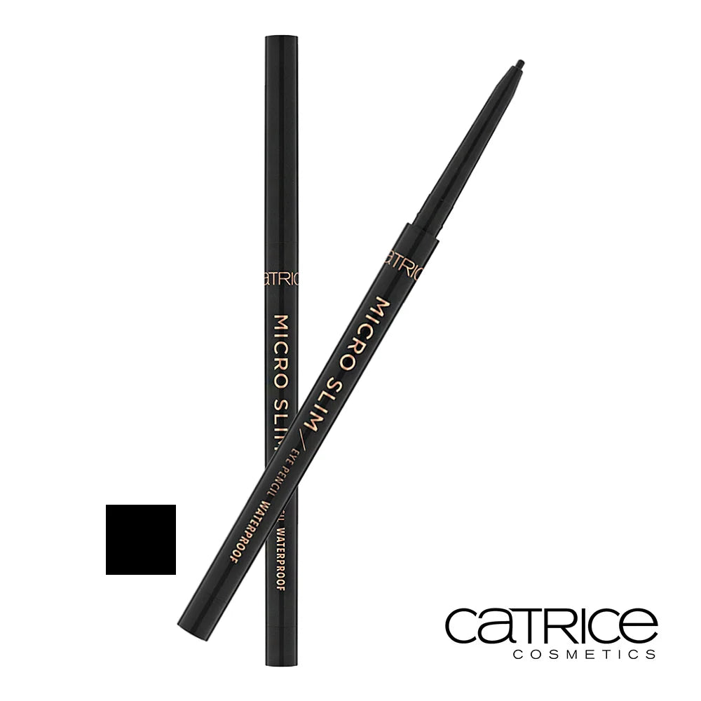 Catrice Micro Slim Eye Pencil Waterproof - 010 Black Perfection