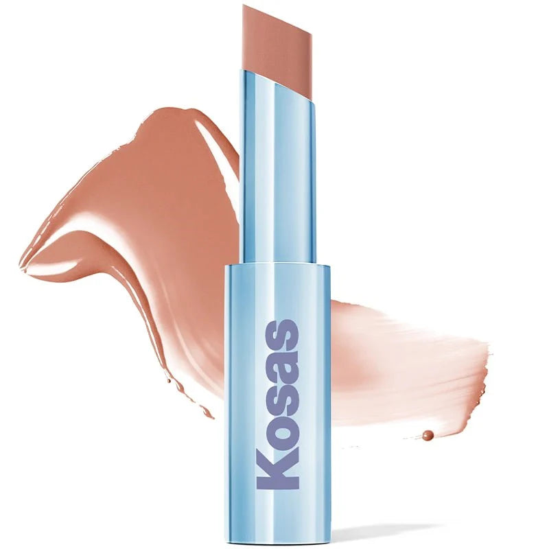 Kosas Wet Stick Moisturizing Shiny Sheer Lipstick - Heat Wave - Neutral Rosy Beige