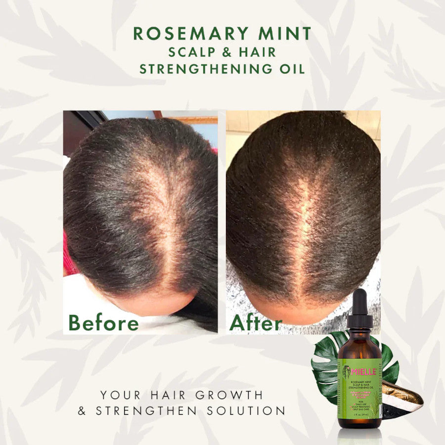 Mielle Rosemary Mint Scalp & Hair Strengthening Oil - 59 ml