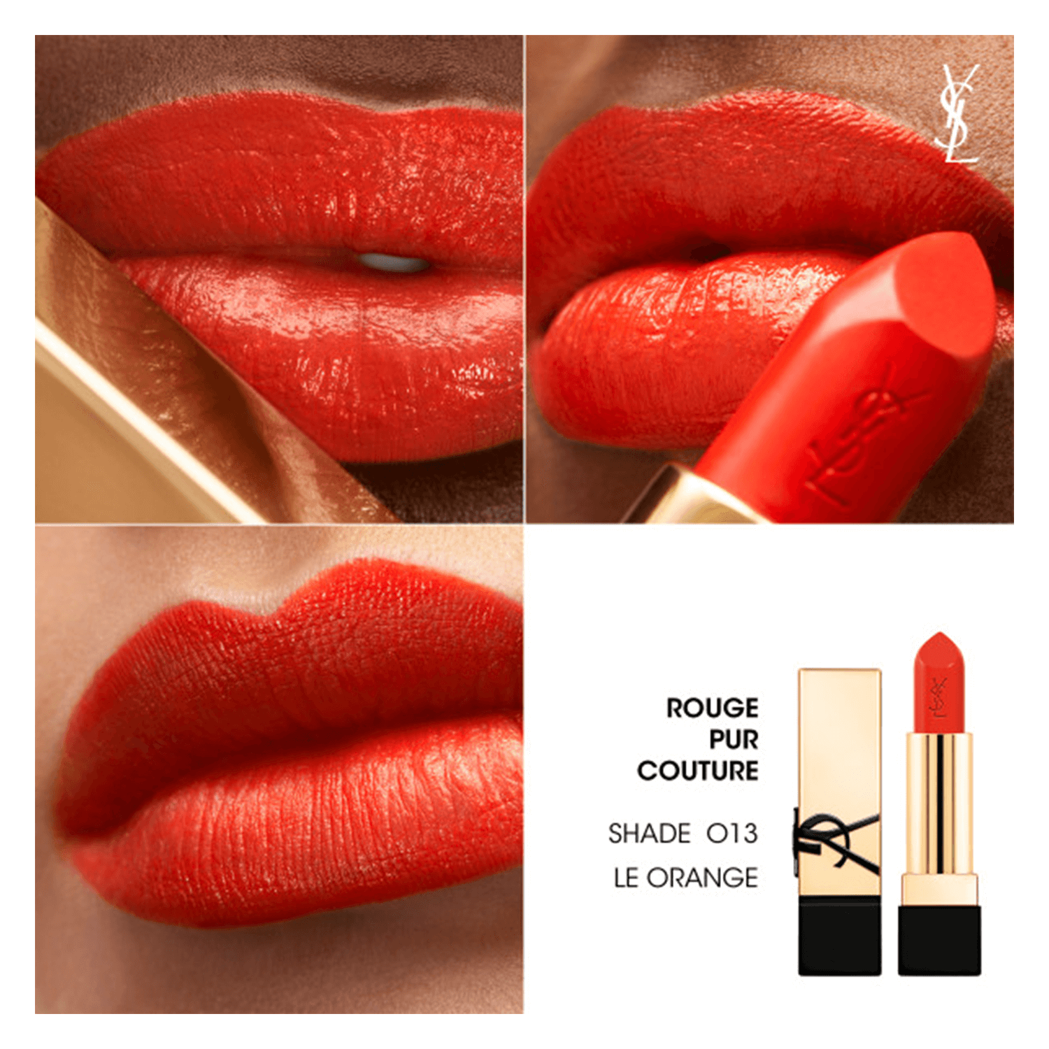 Yves Saint Laurent Rouge Pur Couture Reno Lipstick - O13 Le Orange