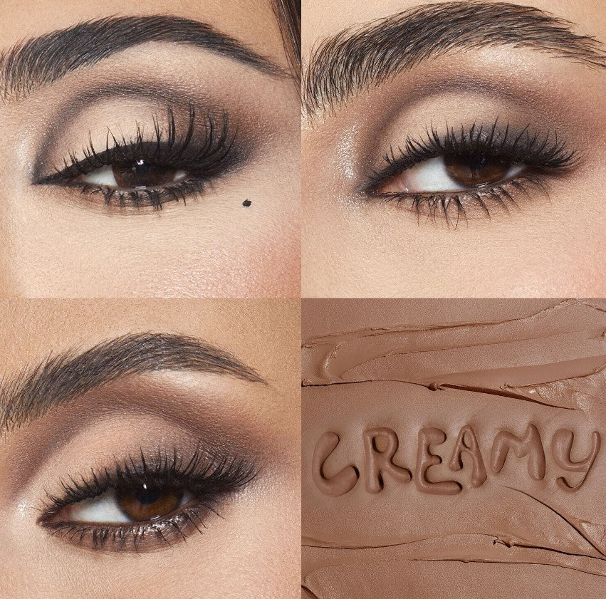 Huda Beauty Creamy Obsessions Eyeshadow Palette 8g - Brown