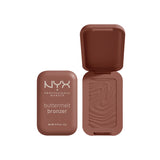 NYX Professional Makeup Buttermelt Powder Bronzer - Butta Biscuit – 5 g