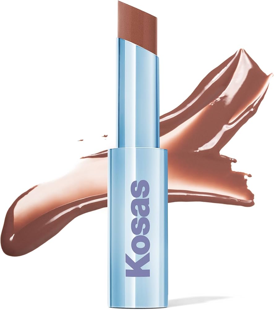 Kosas Wet Stick Moisturizing Shiny Sheer Lipstick - 100 Degrees - Neutral Pink Beige