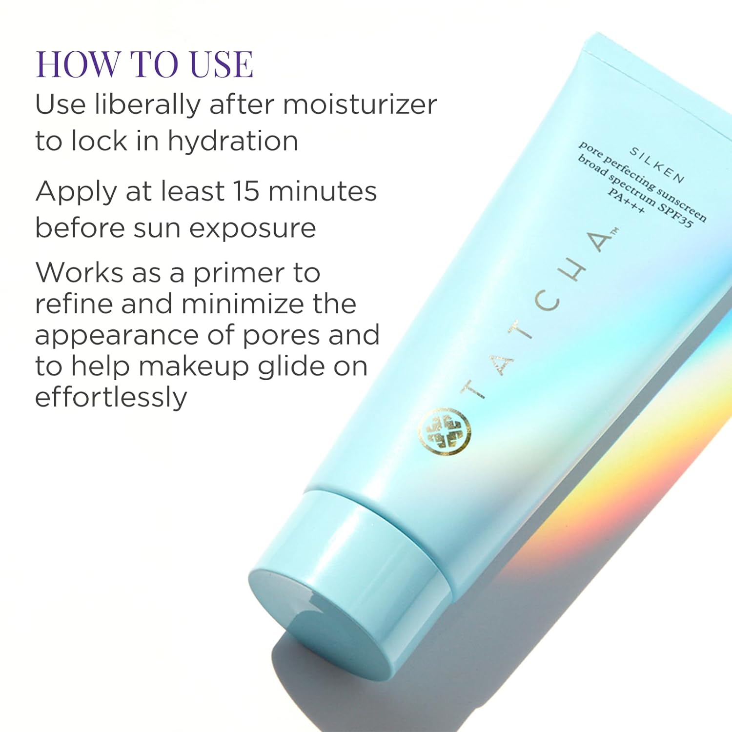 Tatcha Silken Pore Perfecting Sunscreen SPF 35 - 60 ml