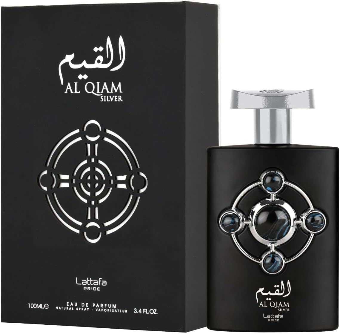 Lattafa Pride Al Qiam Silver EDP For Unisex - 100 ml