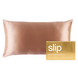 Slip Silk King Zippered Pillowcase - Rose Gold