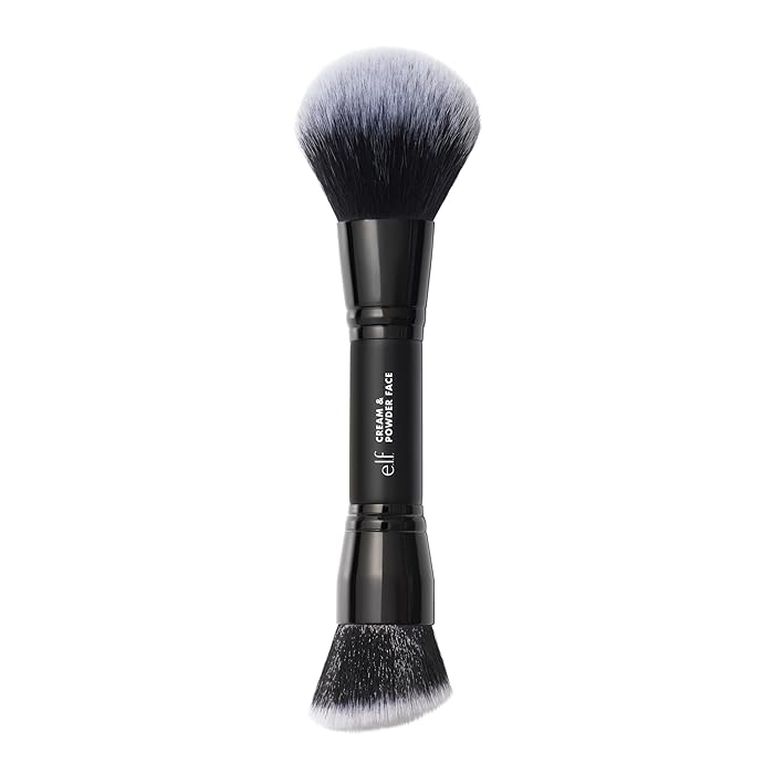 Elf Dual-Ended Cream + Powder Brush