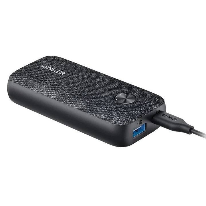 Anker PowerCore Metro 10000mAh PD (25W PD) - Black Fabric