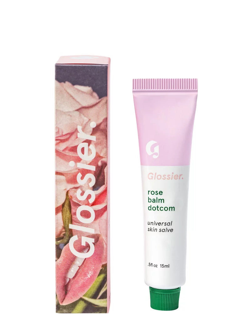 Glossier Balm Dotcom Lip Balm and Skin Salve - Rose