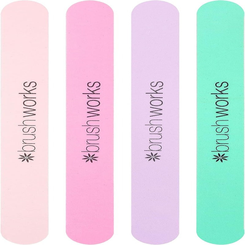 Brush Works  Pastel Nail Files - 4 in 1