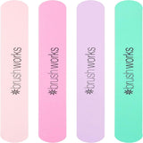 Brush Works  Pastel Nail Files - 4 in 1