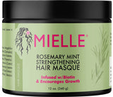 MIELLE Rosemary Mint Strengthening Hair Masque - 340g