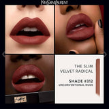 Yves Saint Laurent Rouge Pur Couture The Slim Velvet Radical Lipstick - Unconventional Nude #312