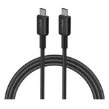 Anker 322 Type-C to Type-C Cable 60W Braided 1.8m - Black