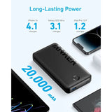 Anker Portable Charger, 325 Power Bank (PowerCore Essential 20K) 20000mAh Power Bank, Black