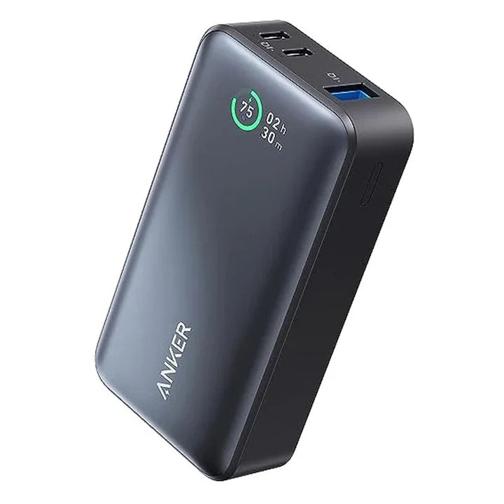 Anker Power Bank, 533 Power Bank (PowerCore 30W), Power IQ 3.0 Portable Charger with PD 30W Max Output, 10000mAh Battery Pack