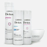 Cadiveu - Detox Hair Care Kit With Hair Protein - 4Pc