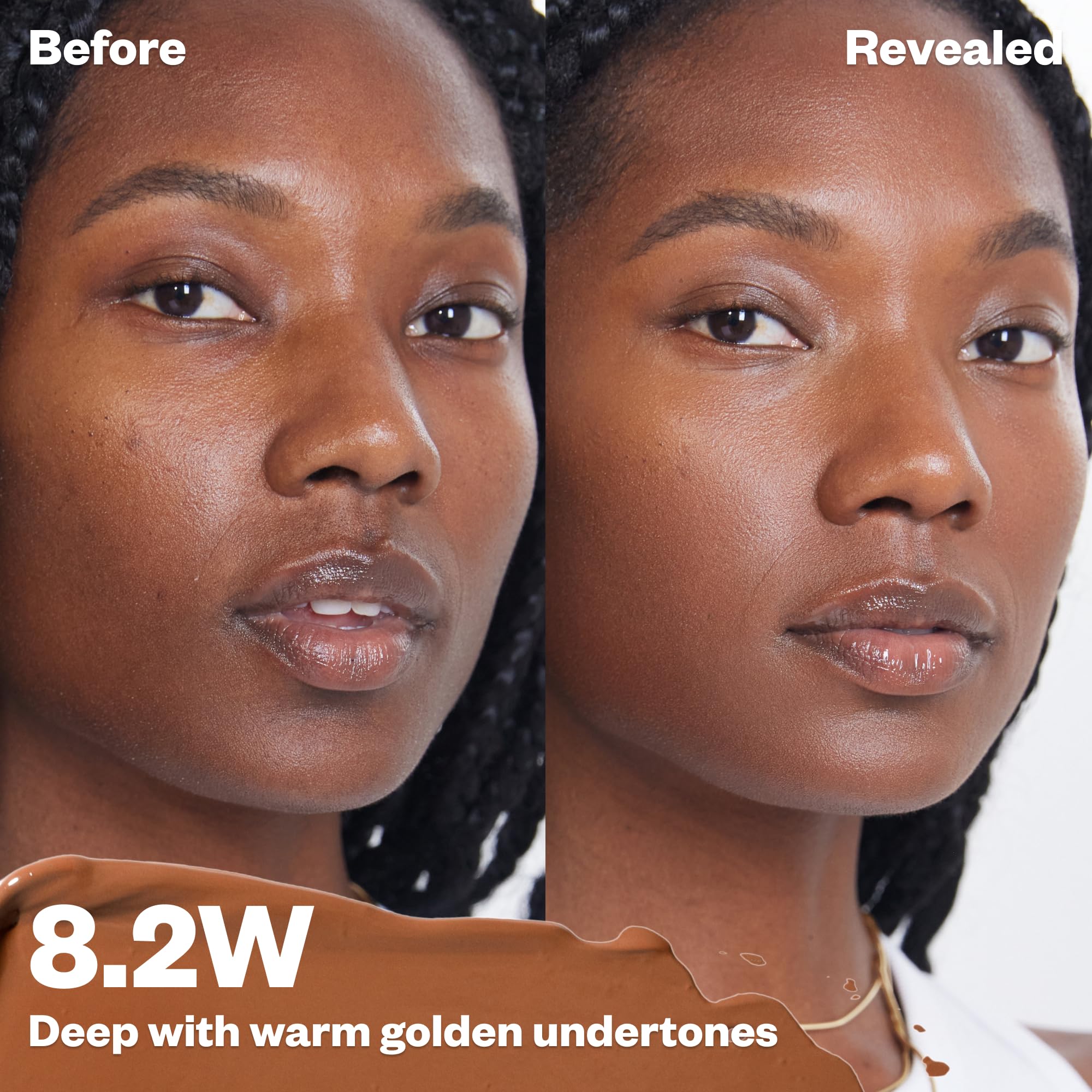 Kosas Revealer Concealer - Tone 8.2 W - Deep With Golden Undertones