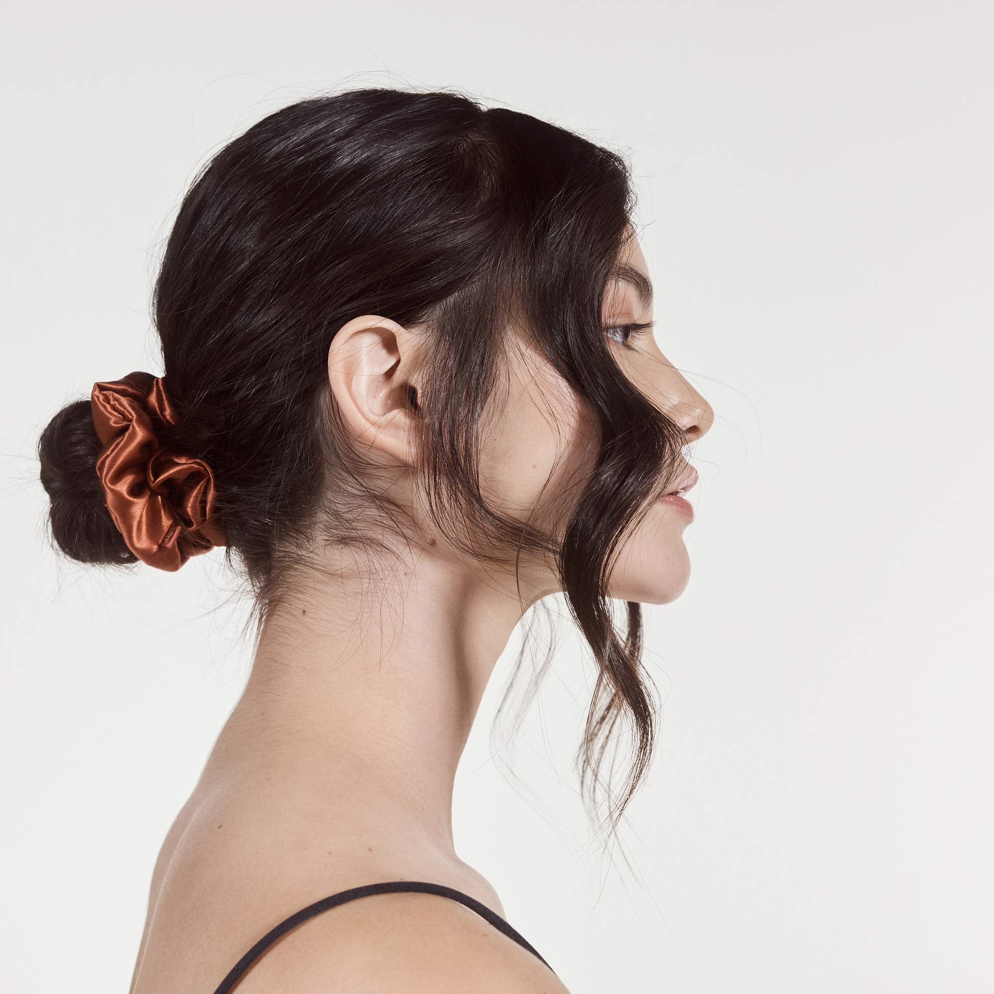 Slip Silk Large Hair Scrunchies - Desert Rose