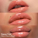 Kosas Wet Stick Moisturizing Shiny Sheer Lipstick - Papaya Treat - Warm Peachy Beige