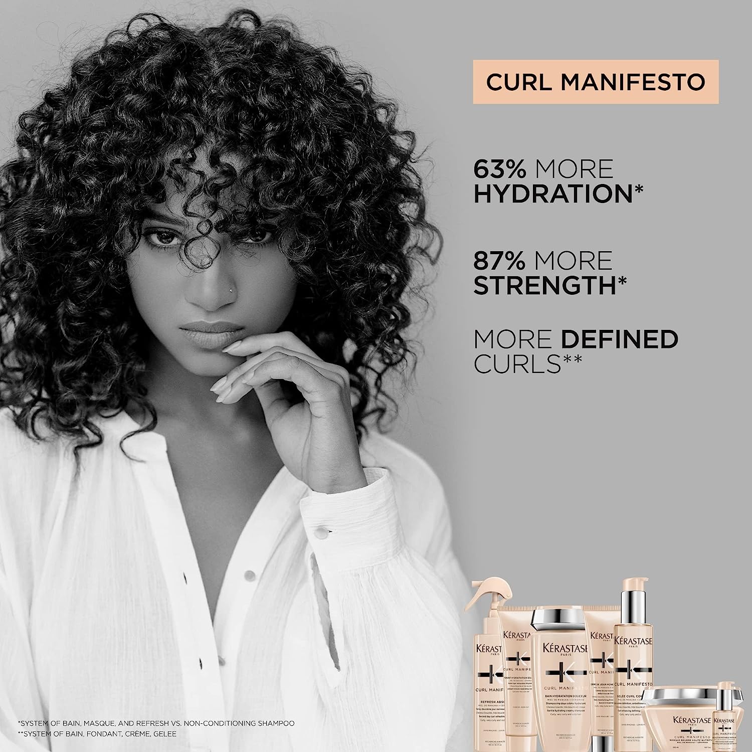 Kerastase Curl Manifesto Shampoo for Curly Hair - 250ml