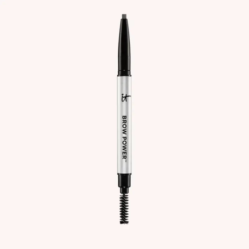 IT Cosmetics Universal Eyebrow Power Pencil and Brush - Taupe, 0.16ml