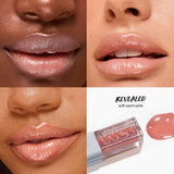 Kosas  Wet Lip Oil Plumping Treatment Gloss - Revealed - Soft Warm Pink