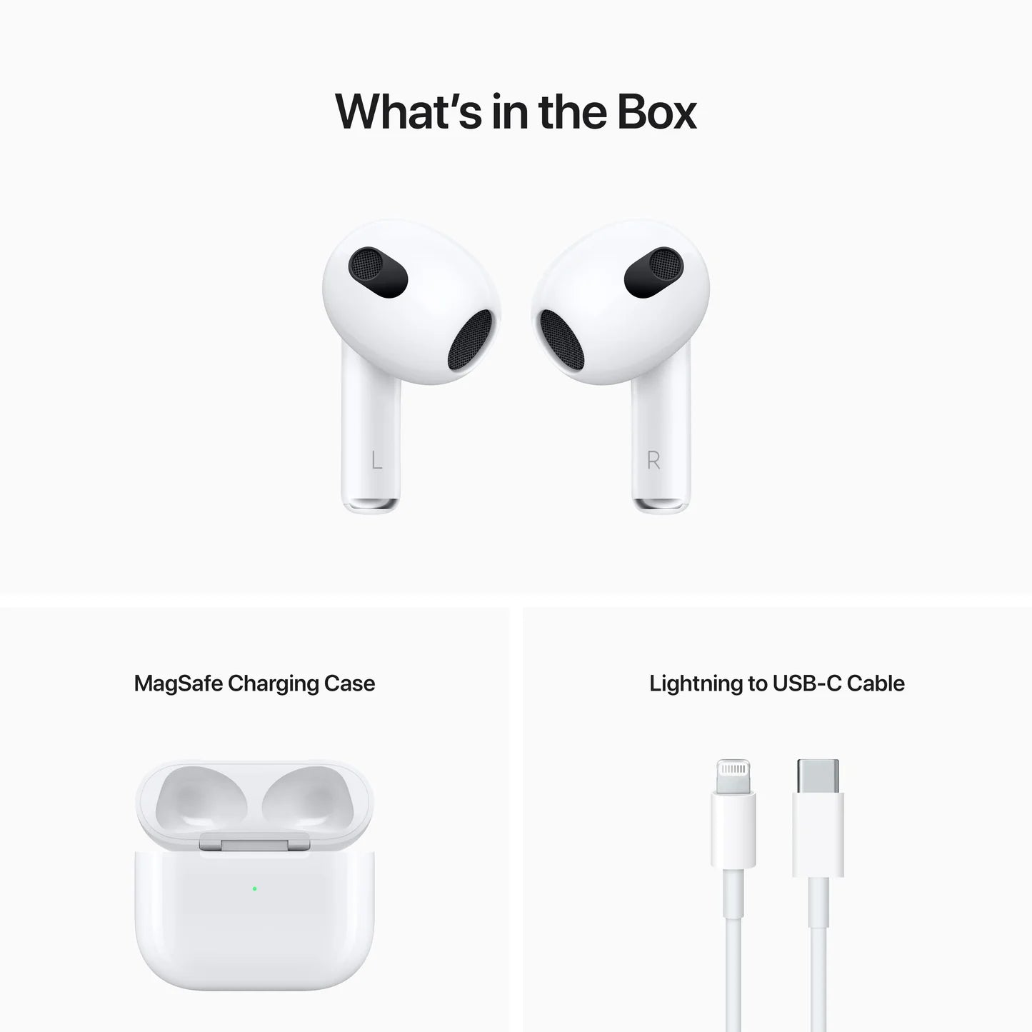 Apple AirPods (3rd generation) with Lightning Charging Case