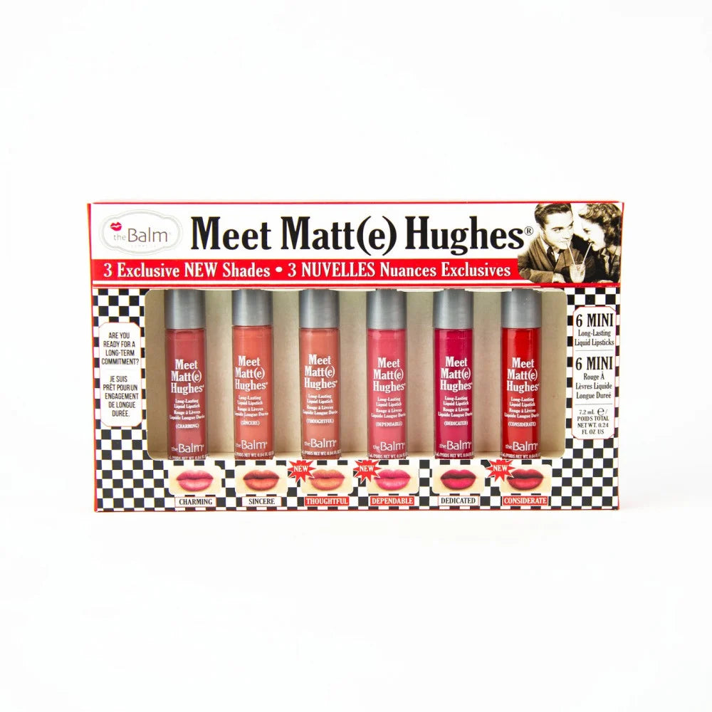 The Balm Meet Matte Hughes Set of 6 Mini Kit