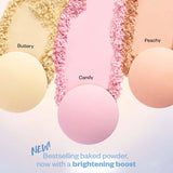 Kosas Cloud Set Brightening - Baked Setting + Smoothing Powder - Candy - Buttery - Sheer Brightening Yellow