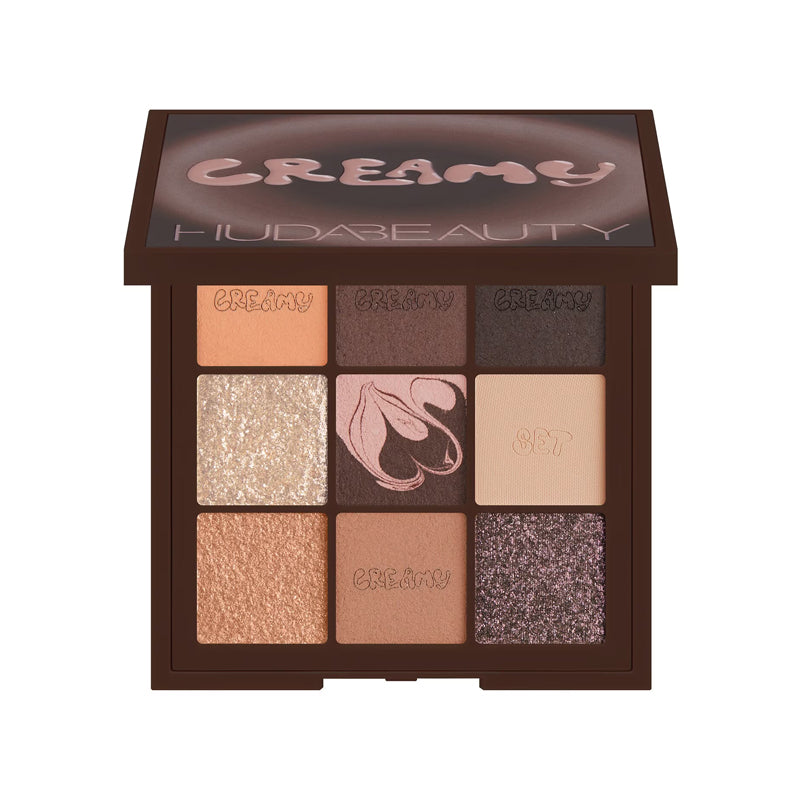 Huda Beauty Creamy Obsessions Eyeshadow Palette 8g - Brown