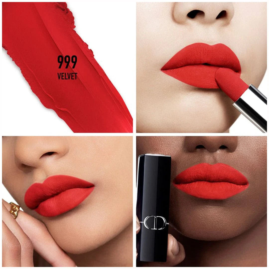 Dior Rouge Dior Lipstick - 999 Velvet Finish