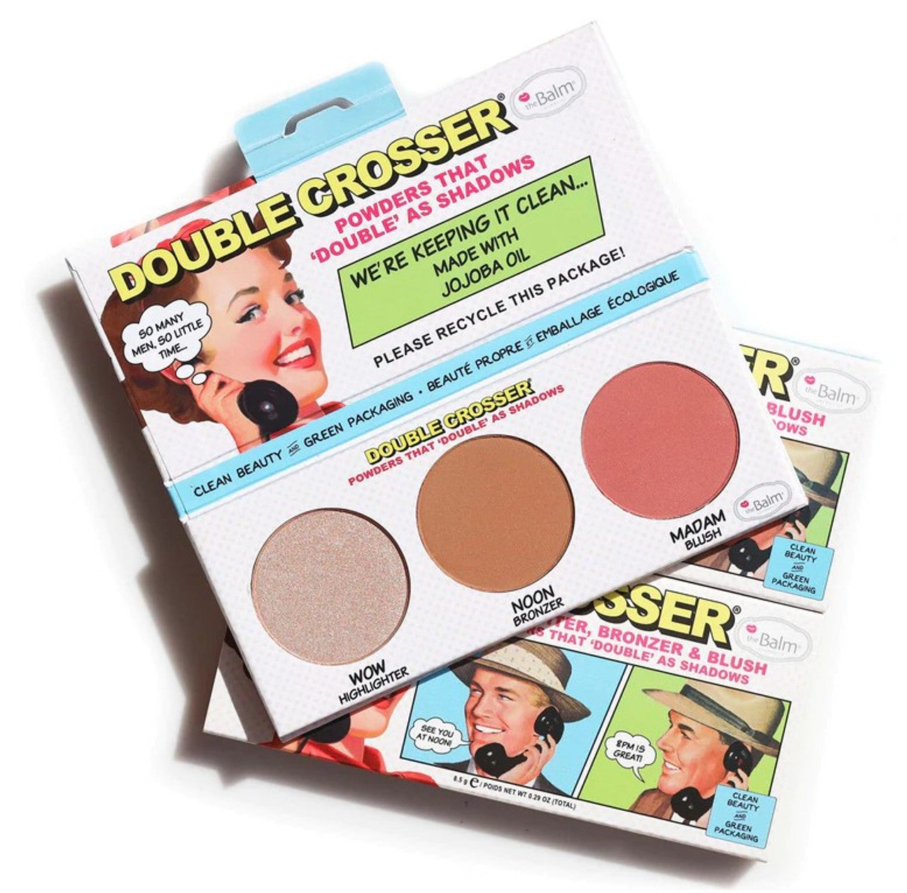 The Balm Double Crosser Highlighter, Bronzer & Blush Palette