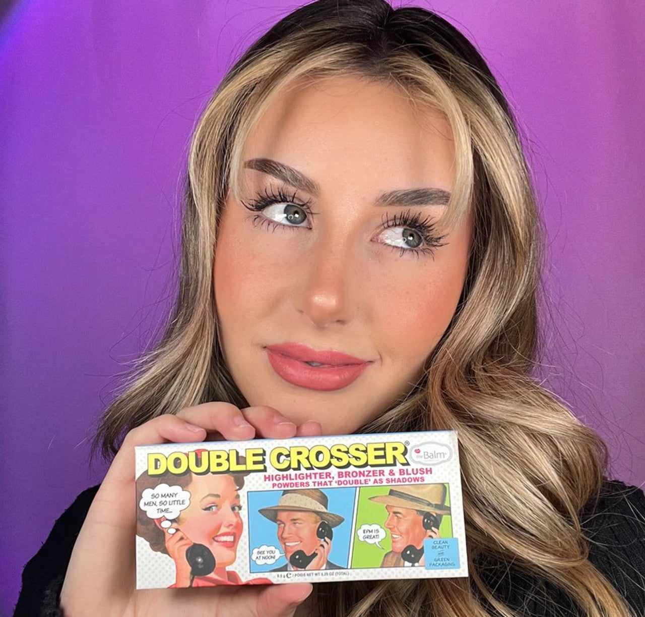 The Balm Double Crosser Highlighter, Bronzer & Blush Palette