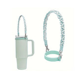 1Pc, Suitable for 16-40oz Water Cups Silicone Dory Cup Strap - Mint Green